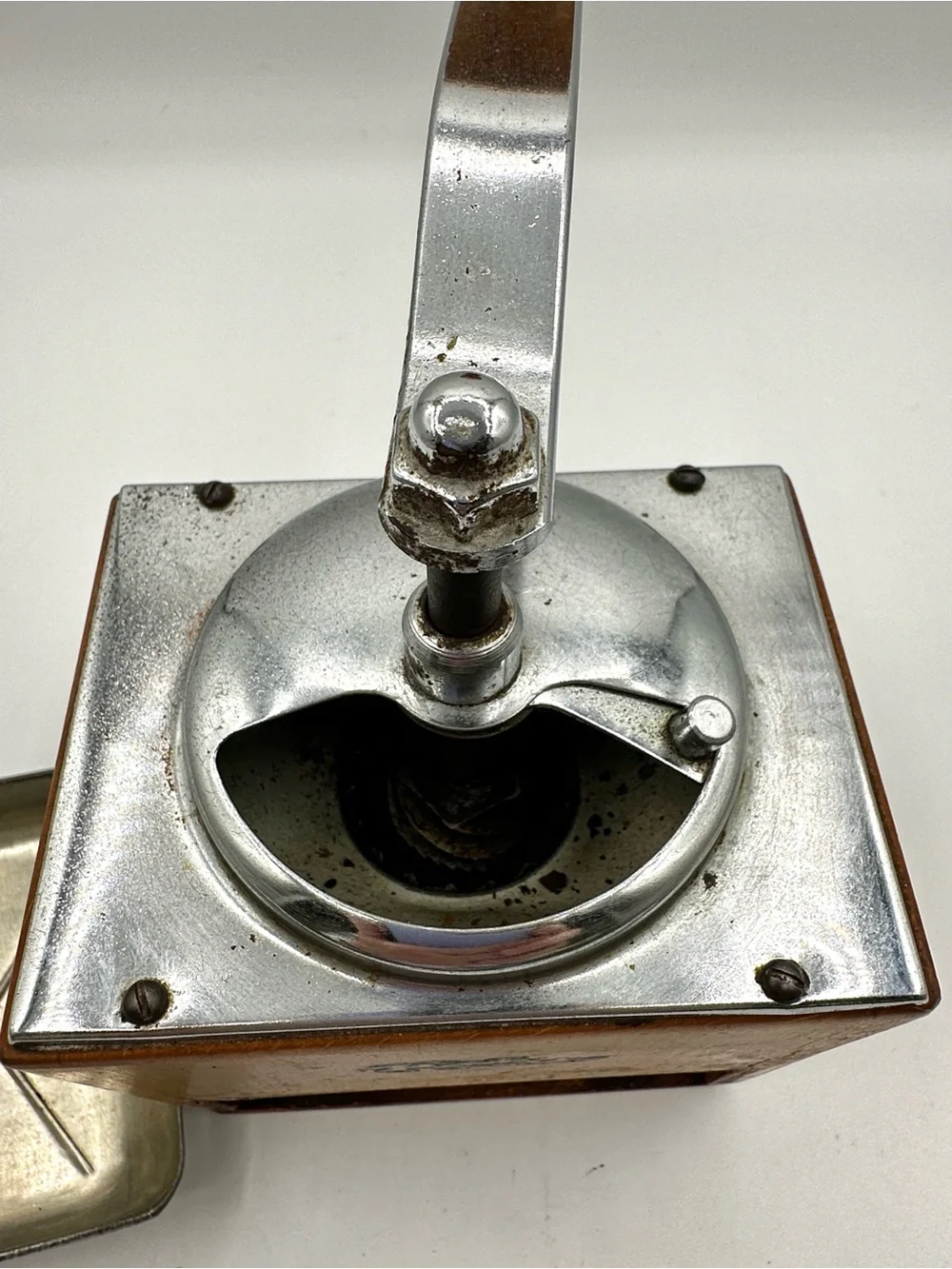 PE DE Peter Dienes Coffee Grinder circa 1930. Vintage